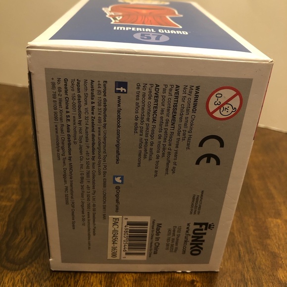 Funko Pop! Star Wars #57 Imperial Guard Walgreens Exclusive NIB - Picture 6 of 6